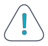 disclaimer icon with exclamation mark symbol