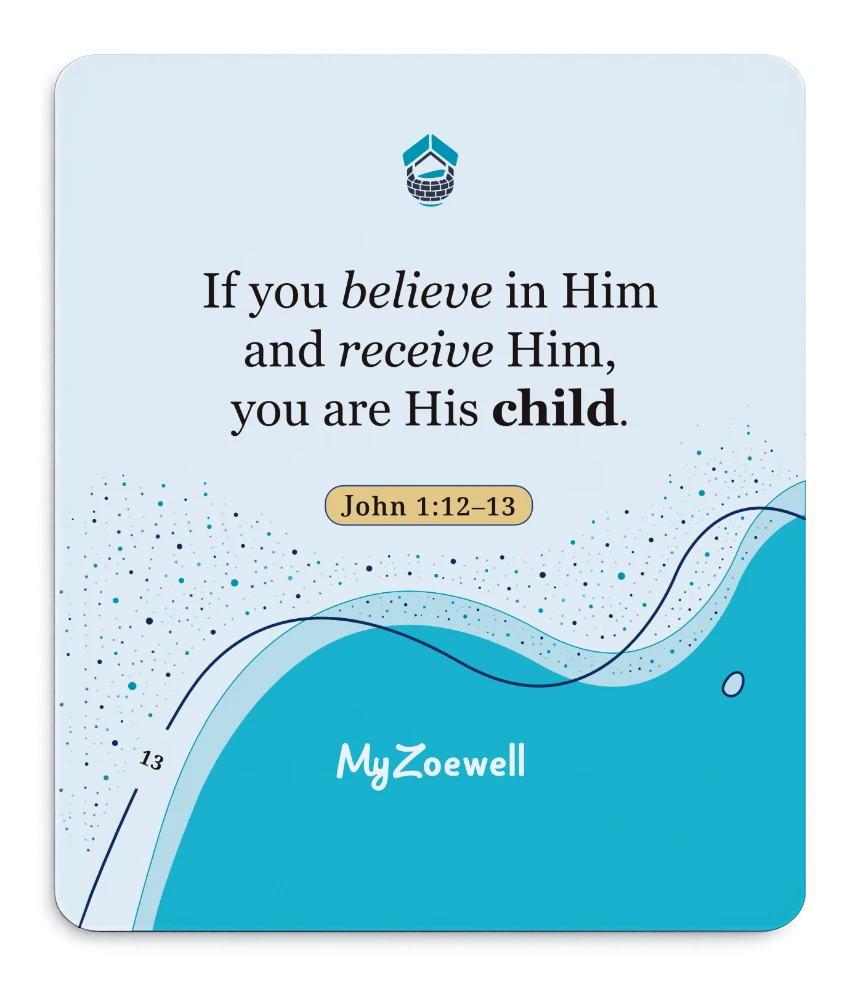 MyZoewell Identity in Christ Affirmations | card 13